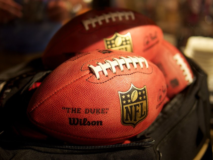 NFL Football found with Google Images Creative Commons License 