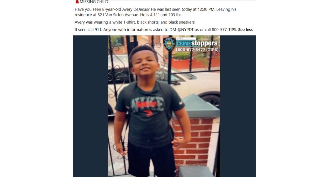 Social media platforms, particularly Facebook, have been flooded with alerts and photographs urging the public to assist in locating her.