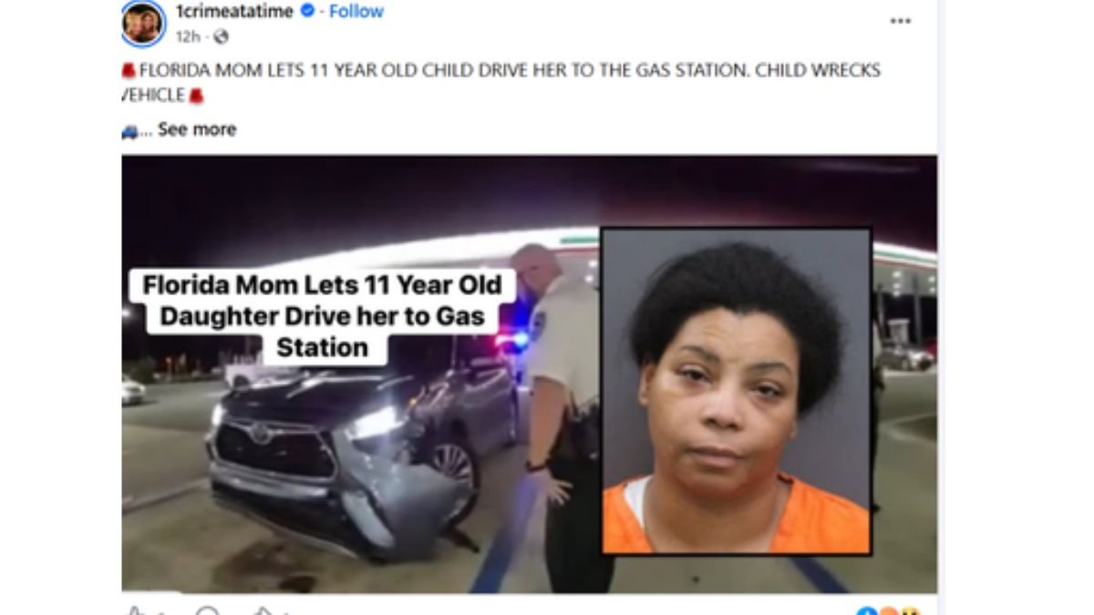 On the evening of Sunday, August 16, 2026, Myers allowed her child to take the wheel of the family SUV.